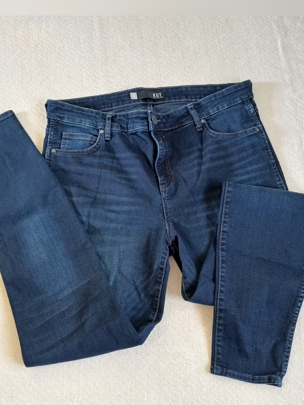 kut ♡ fab ab toothpick skinny mia jeans high rise 14 indie casual minimal classi
